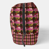 Eleganbraun und schwarz Symmetria Waschbeutel (Rechts)