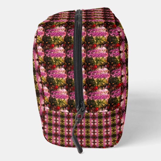 Eleganbraun und schwarz Symmetria Waschbeutel (Rechts)