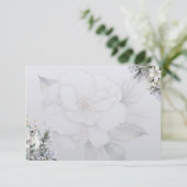 Elegance Basic Blank Recipe Card Begleitkarte (Stehend Vorderseite)