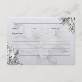 Elegance Basic Recipe Card Begleitkarte