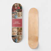 elegance big many images sport Christmas Skateboard (Vorderseite)