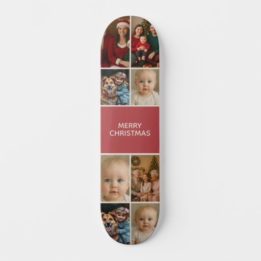 elegance big many images sport Christmas Skateboard (Vorderseite)
