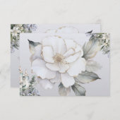 Elegance Blank Recipe Card Begleitkarte (Vorne/Hinten)