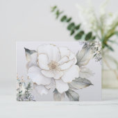 Elegance Blank Recipe Card Begleitkarte (Stehend Vorderseite)