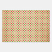 Elegance Custom Merry Weihnachts-Weihnachtsmuster Geschenkpapier Set (Vorderseite 2)