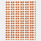 Elegance der Natur Fleecedecke (Vorderseite)