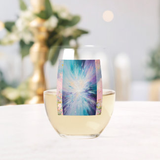 "Elegance der Natur: Handgearbeitete Weinbrillen f Weinglas Ohne Stiel