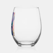 "Elegance der Natur: Handgearbeitete Weinbrillen f Weinglas Ohne Stiel (Links)