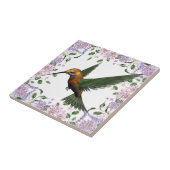 Elegance der Natur: Hummingbird-Flug Fliese (Seite)