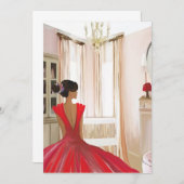 Elegance Einladung (Vorne/Hinten)