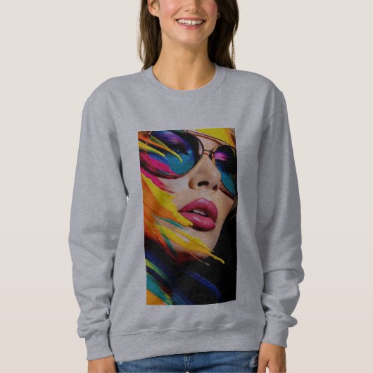 Elegance Emboded" Sweatshirt (Vorderseite)