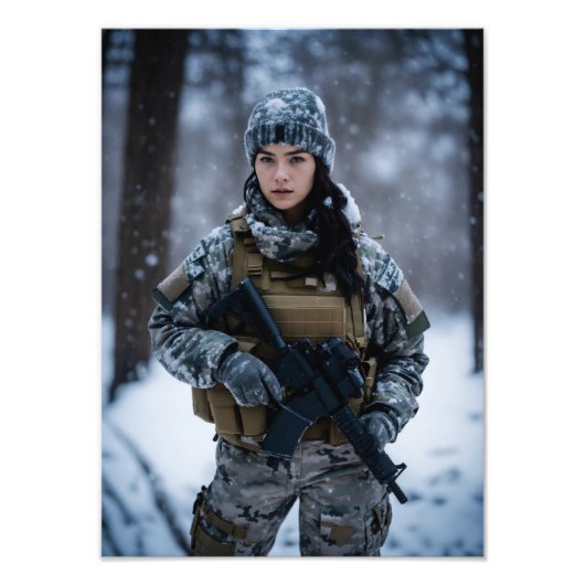 "Elegance Entheiled Poster" Fotodruck (Vorne)