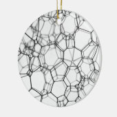 Elegance enthüllt: Metal Mesh Artistic Keramik Ornament (Links)