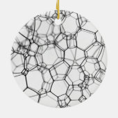 Elegance enthüllt: Metal Mesh Artistic Keramik Ornament (Hinten)