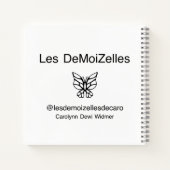 Elegance enthüllt Mode Notizblock (Rückseite)