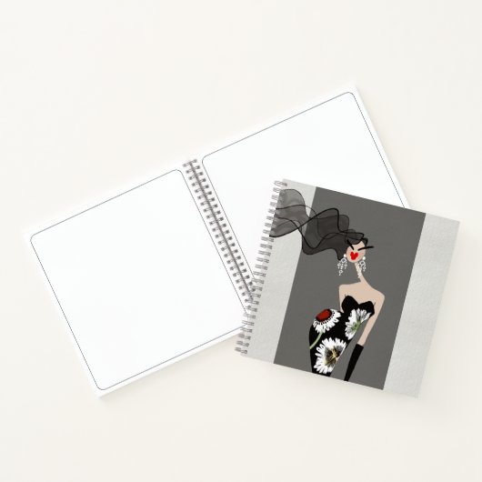 Elegance enthüllt Mode Notizblock (Innenseite)
