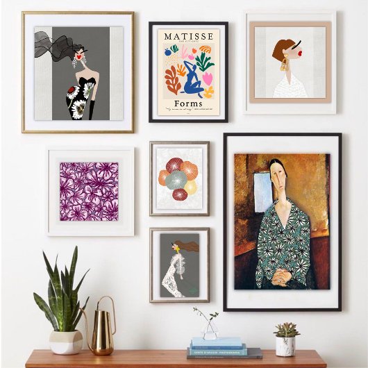 Elegance enthüllt Mode Poster