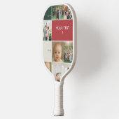 elegance family phto collage fun pickleball schläger (Links)