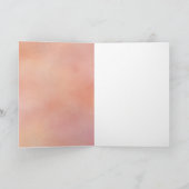 Elegance Framed in Bloom Karte (Innenseite)