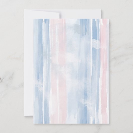 Elegance French Cafe Birthday Dankeskarte (Rückseite)