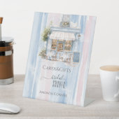 Elegance French Cafe Brautparty Geschenk Sockelschild (In SItu)