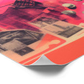 Elegance gestalten: Die Kunst des Rock Poster (Ecke)