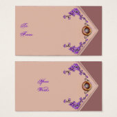 Elegance Gift Tag (Vorne & Hinten)