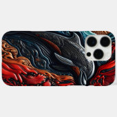 Elegance im Ozean: Dolphin Art Case-Mate iPhone Hülle (Rückseite (Horizontal))