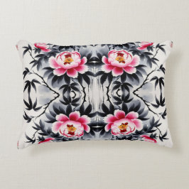 Elegance in Bloom: Floral Harmony printed Dekokissen