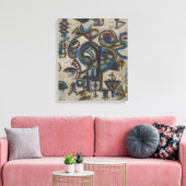 Elegance in Chaos Leinwanddruck (Insitu (Wohnzimmer))