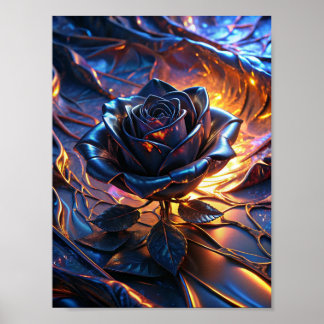 "Elegance in Contrast" Poster