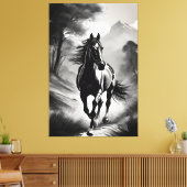 Elegance in Motion Leinwanddruck (Insitu (Wohnzimmer))