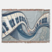 Elegance in piano keys and blossoms.  decke (Vorderseite)