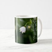 Elegance ist die neue Art, grüne Blume Tasse zu se (VorderseiteRechts)