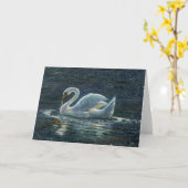 "Elegance" Karte (Gelbe Blume)