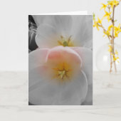 Elegance Karte (Gelbe Blume)