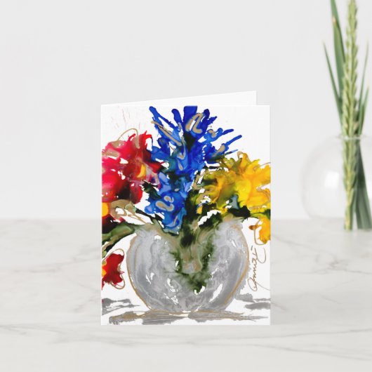 Elegance Lovitude Soul Malerei Karte (Vorderseite)