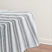 Elegance Modernes Blue Grau Weiß Fraktal Blume Tischdecke (Beispiel)