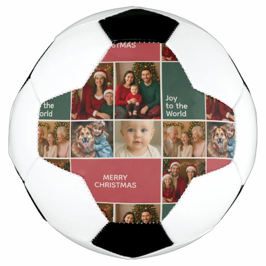 elegance mom dad baby Christmas Fußball (Vorderseite)