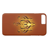 Elegance Musical Heart Design Case-Mate iPhone Hülle (Rückseite (Horizontal))