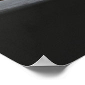 Elegance of the Common Blackbird Fine Art Poster (Ecke)