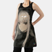 Elegance of the Midnight Blossom Maiden Schürze (InSitu)