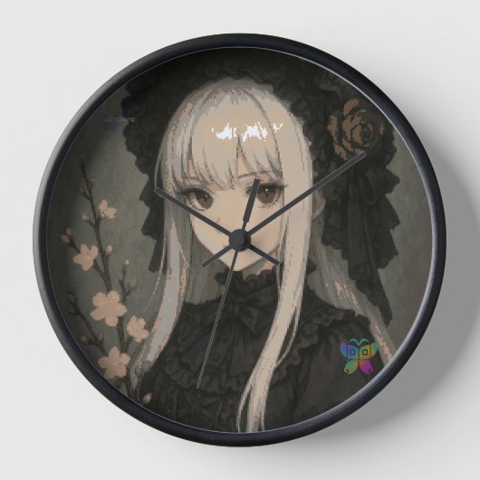 Elegance of the Midnight Blossom Maiden Uhr (Vorderseite)
