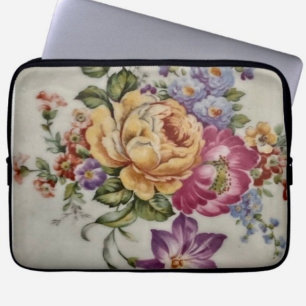 Elegance Porcelain Inspiriert Floral Electronics B Laptopschutzhülle