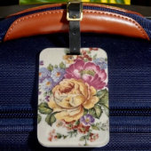 Elegance: Porzellan Inspiriert Gepäckanhänger