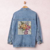 Elegance: Porzellan Inspiriert Jean Jacket Jeansjacke (Hangar)