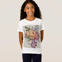 Elegance: Porzellan Inspiriert Kinder T - Shirt