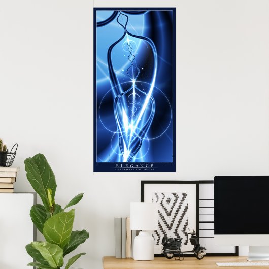 Elegance Poster (Heimbüro)