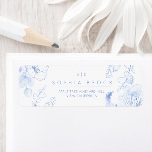 Elegance Rustic Blue Wildflower Wedding (Insitu)