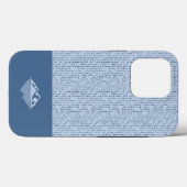 Elegance Series - Gletschernebel Case-Mate iPhone Hülle (Rückseite (Horizontal))